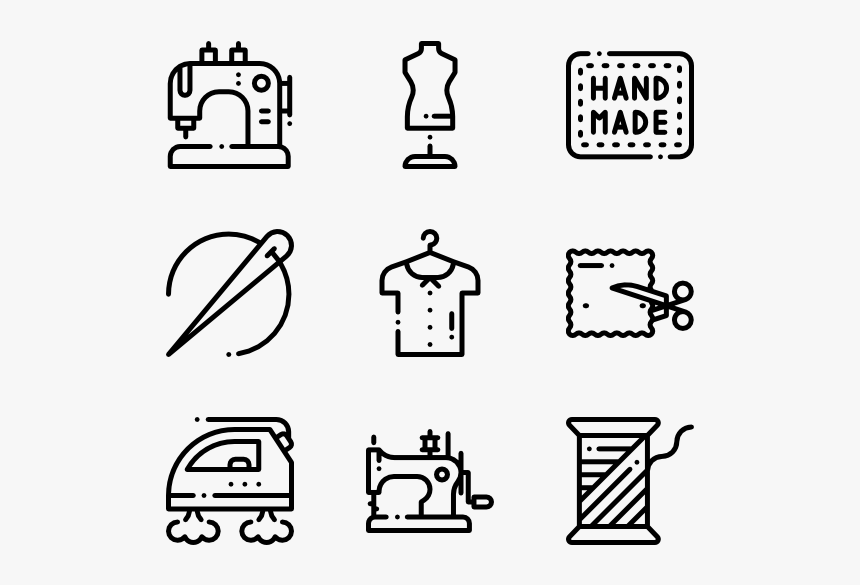 Sewing - Vector Fast Food Icon, HD Png Download