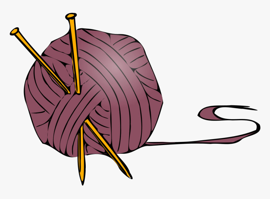 Knitting Clip Art, HD Png Download