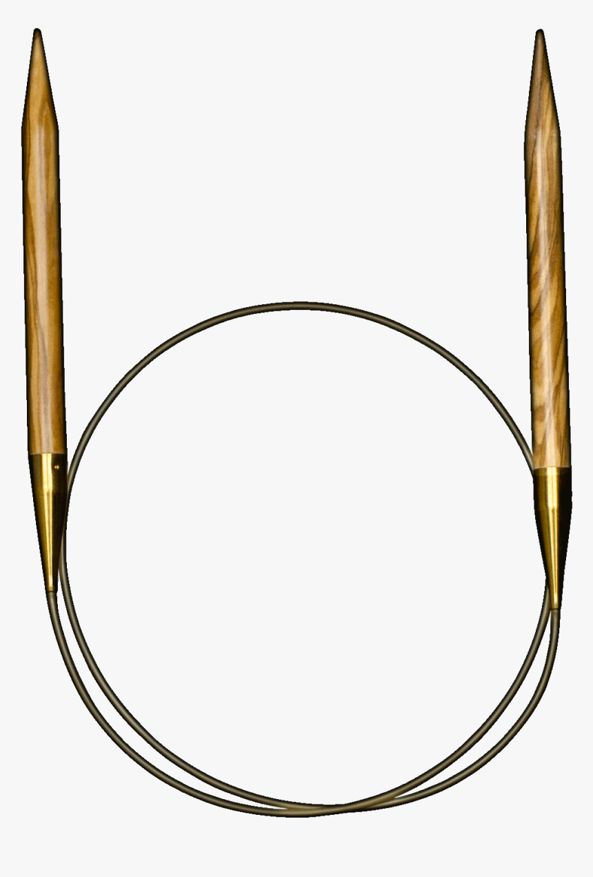 Addi Nature Olive 24 Circular Needles - Knitting Needles Png Transparent, Png Download