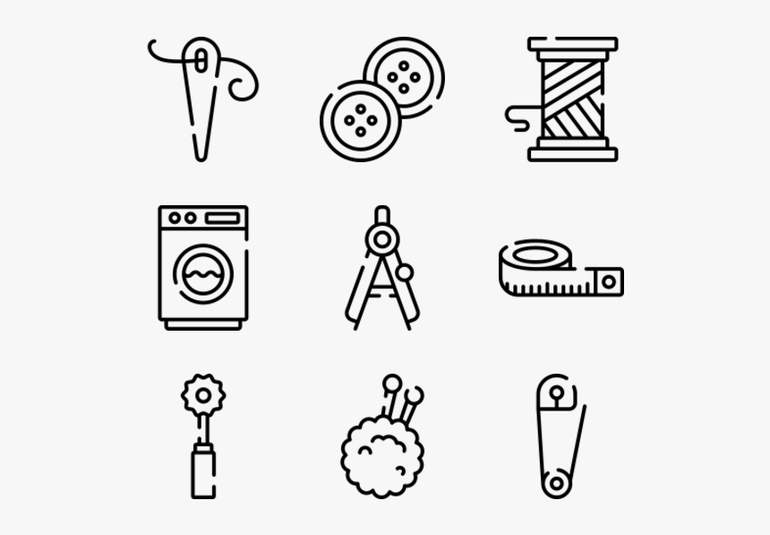 Sewing - Cactus Icons, HD Png Download