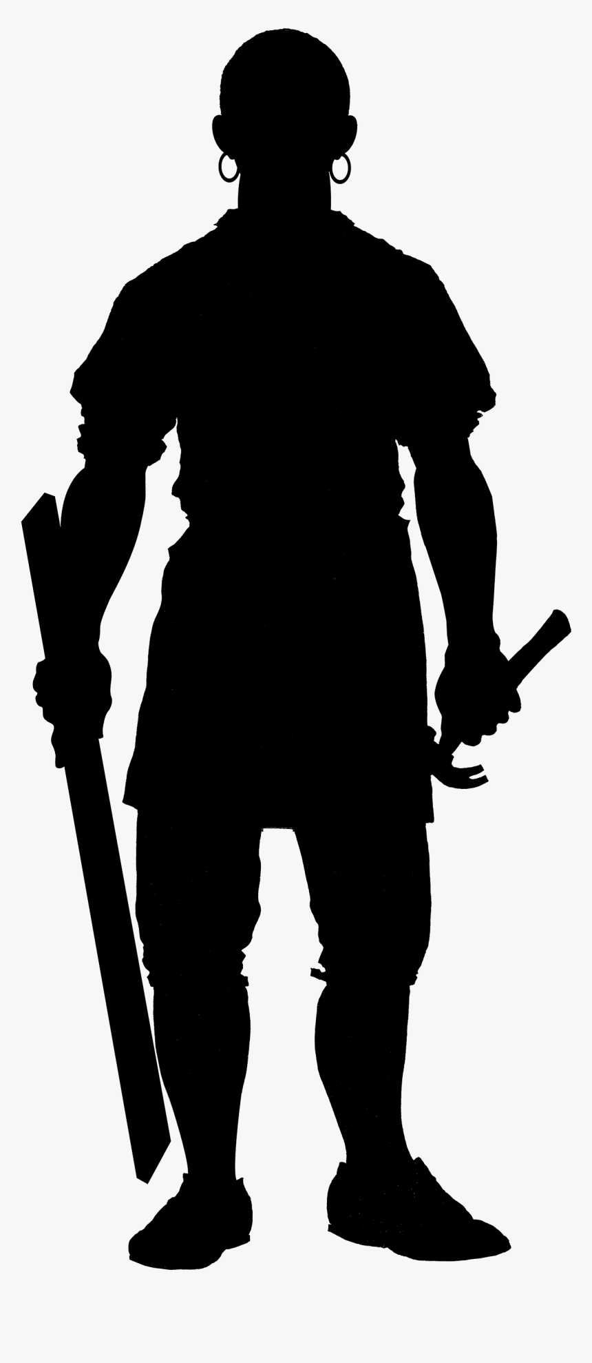 Plumber Clipart Silhouette - Slave Silhouette, HD Png Download
