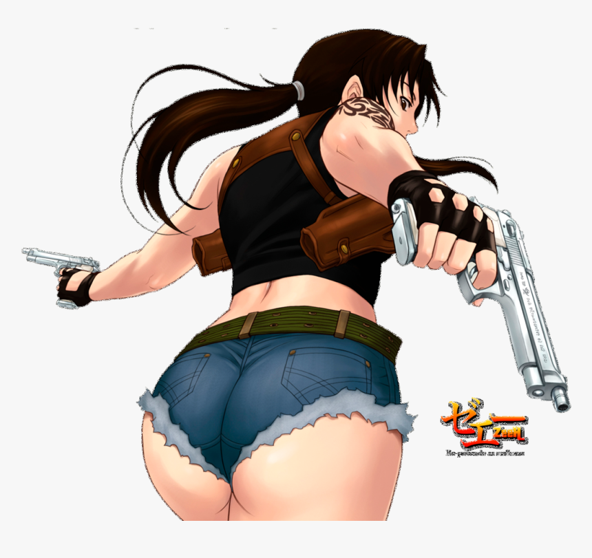 Black Lagoon Revy, HD Png Download