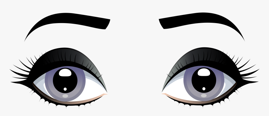 Collection Of Grey - Cartoon Blue Eye Transparent Background, HD Png Download