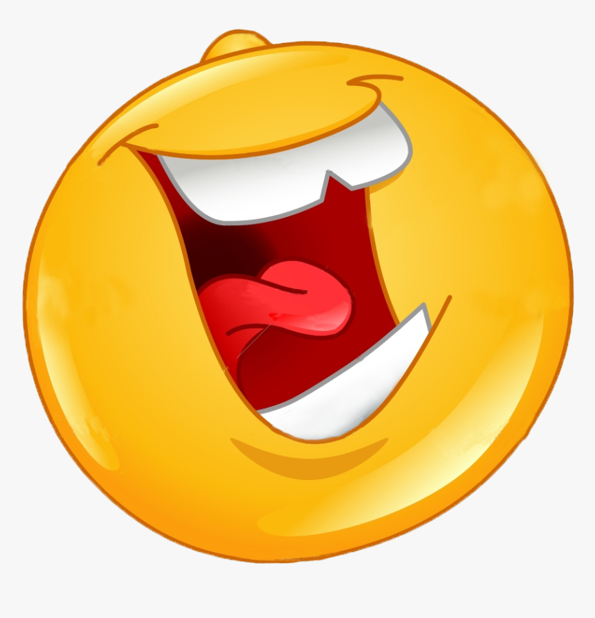 Laughing Smiley Face Png - Laughing Smiley, Transparent Png