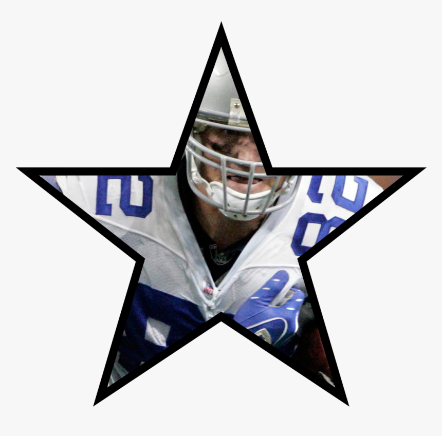 Dallas Cowboys Star Png - Jason Witten, Transparent Png