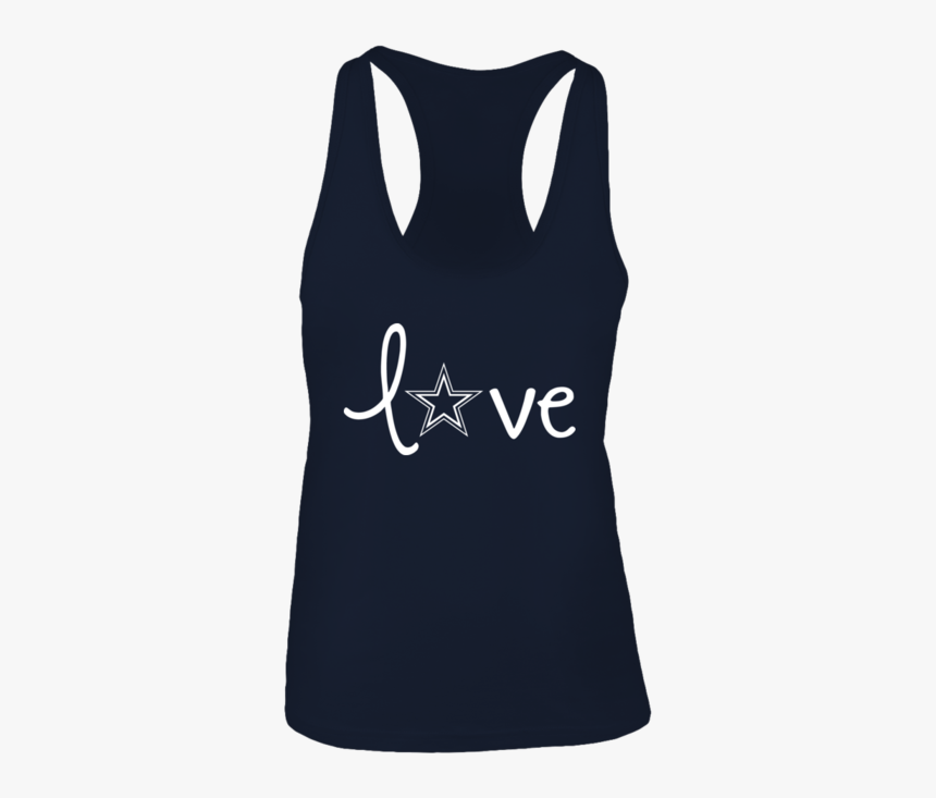 Love The Dallas Cowboys Star Shirt - Active Tank, HD Png Download
