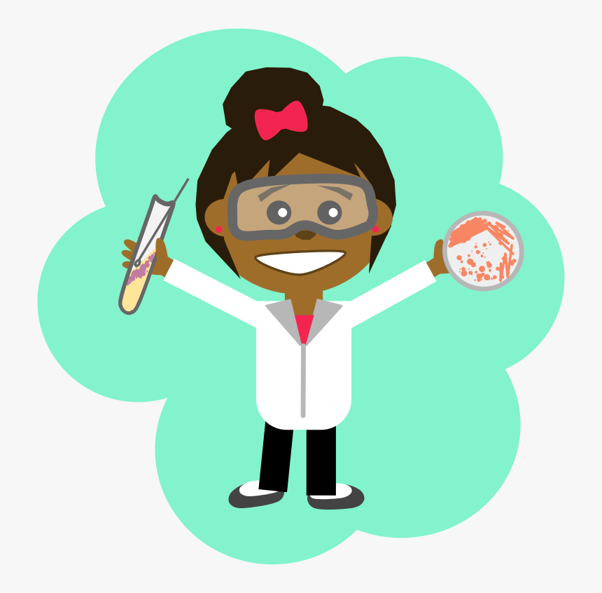 Human Behavior,art,play - Drawing Of Girl Science, HD Png Download