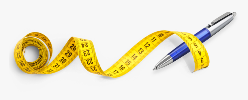 Ball-pen - Sewing Tape Measure Png, Transparent Png