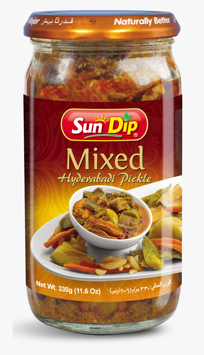 Sundip Mixed Hyderabadi Pickle - Sundip, HD Png Download