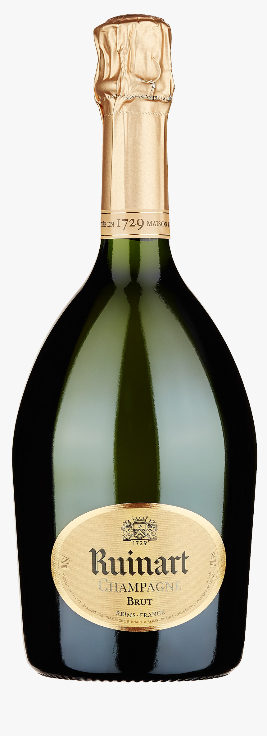 Champagne Bottle Png Photo - Ruinart, Transparent Png
