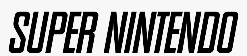 Super Nintendo Logo Png - Super Nintendo Logo Font, Transparent Png