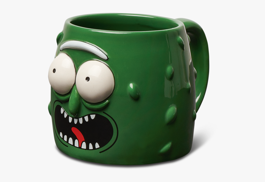 Pickle Rick Coffee Mug, HD Png Download