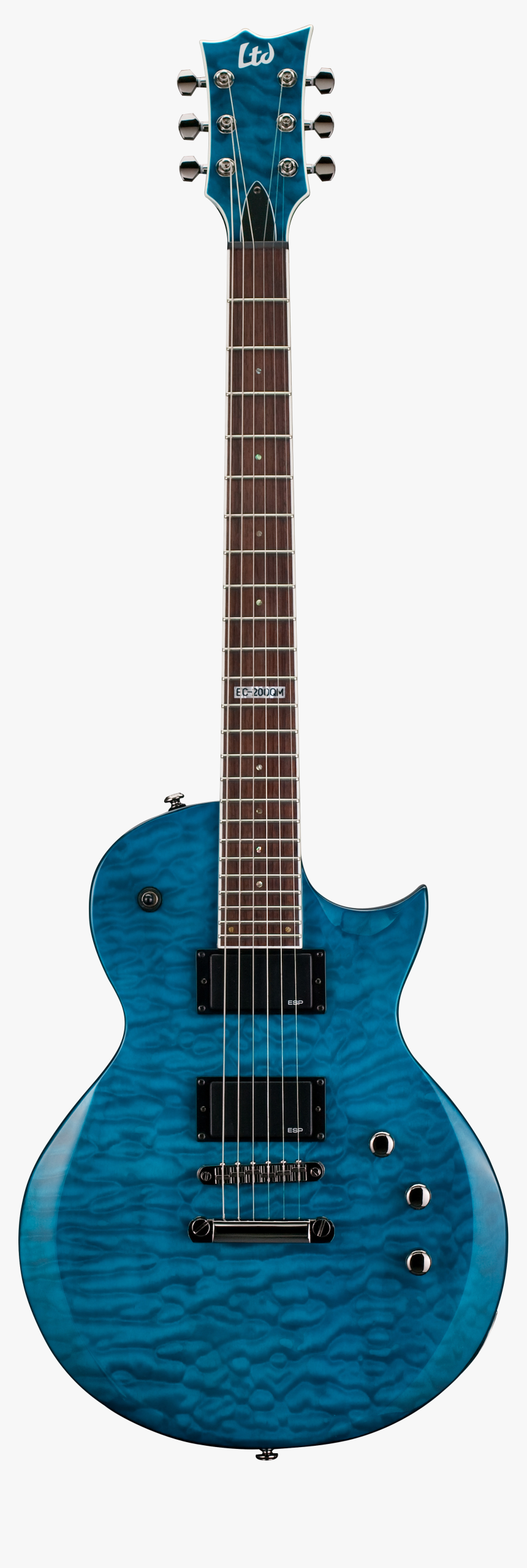 Electric Guitar Png Image - Ltd Ec 50 Blks, Transparent Png