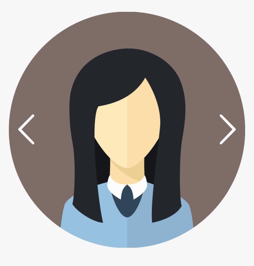 Abbyjohnson Circle Infograph 4 - Woman Icon Png Circle, Transparent Png