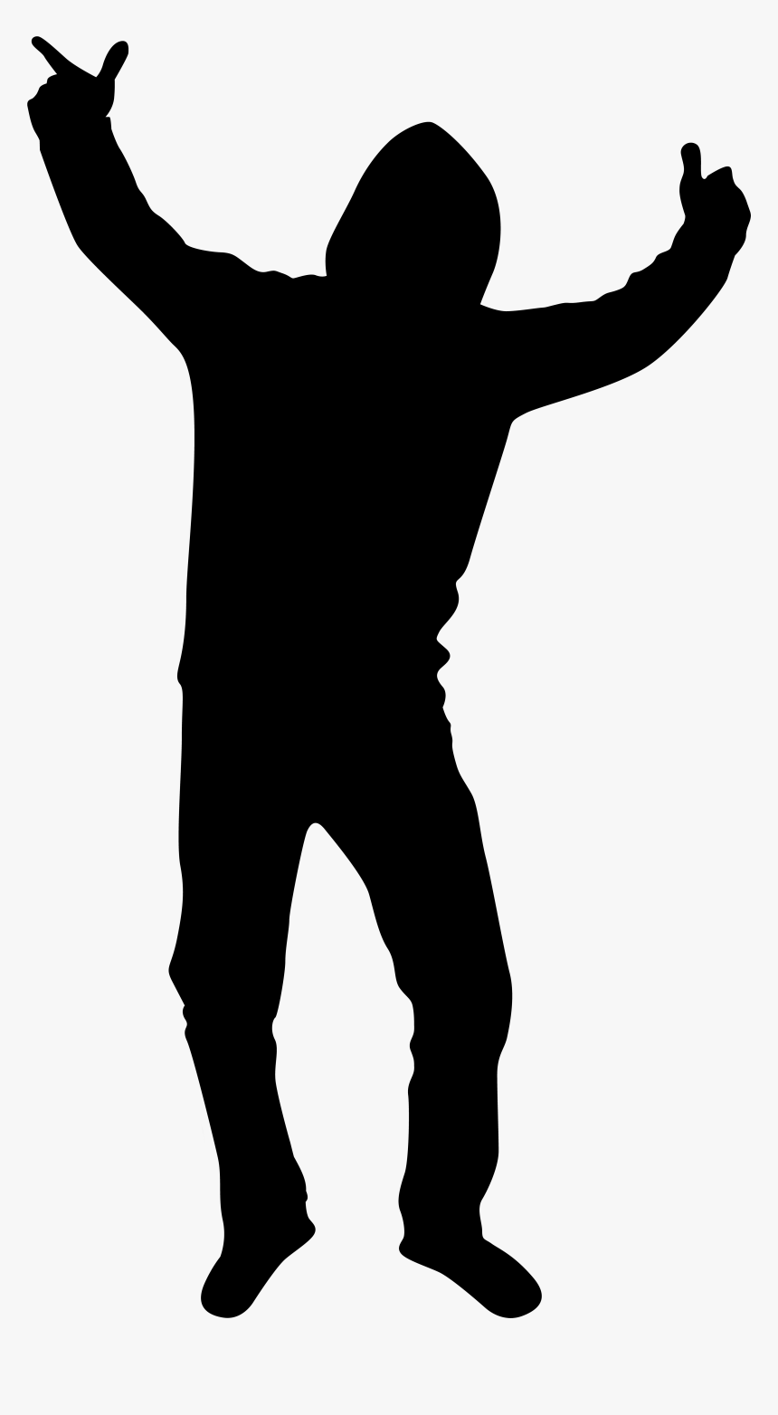 Dancing Boy Silhouette Clip Art Png Image - Silhouette Boy Png, Transparent Png