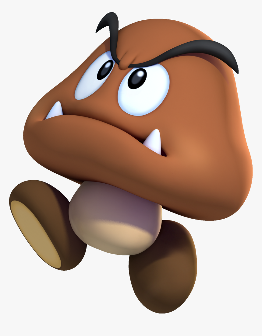 New Super Mario Bros U - New Super Mario Bros U Goomba, HD Png Download