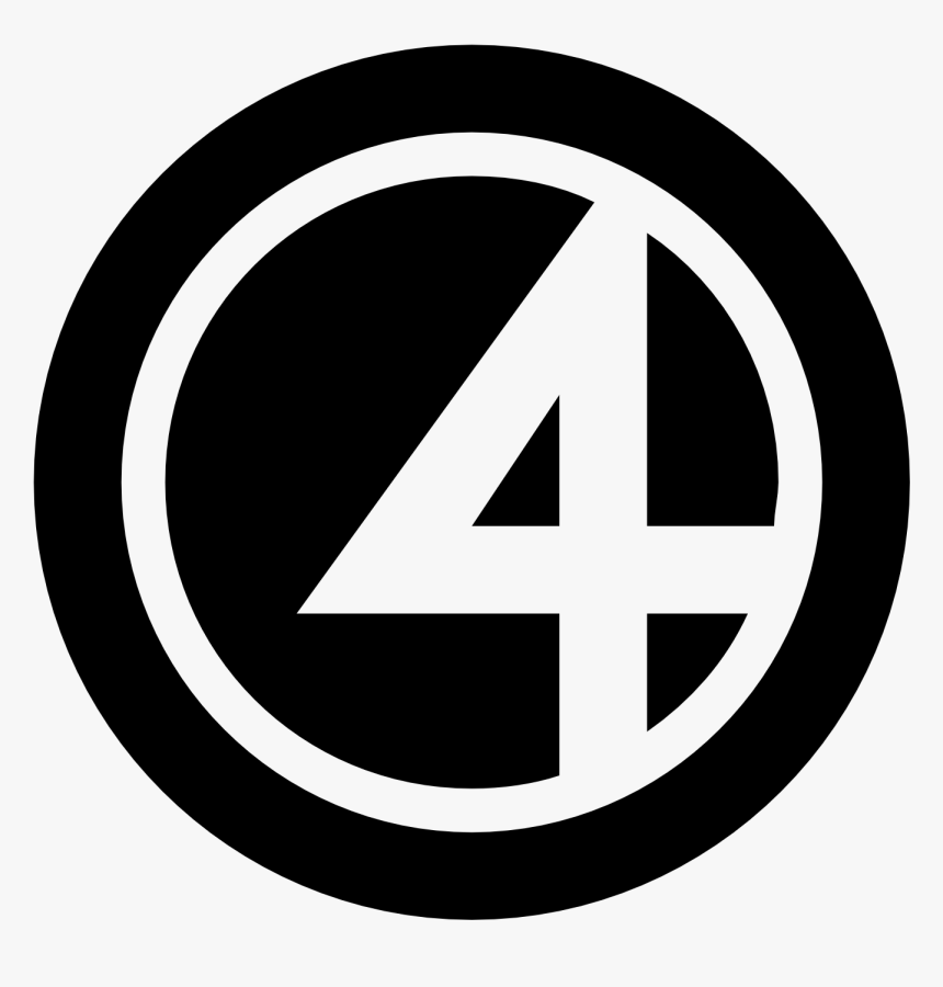 Fantastic Four Thanos Spider-man Computer Icons Symbol - Old Fantastic Four Logo, HD Png Download
