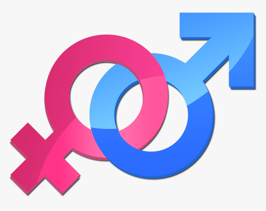 Gender Symbol Parity Transprent Png - Men And Women Logo, Transparent Png