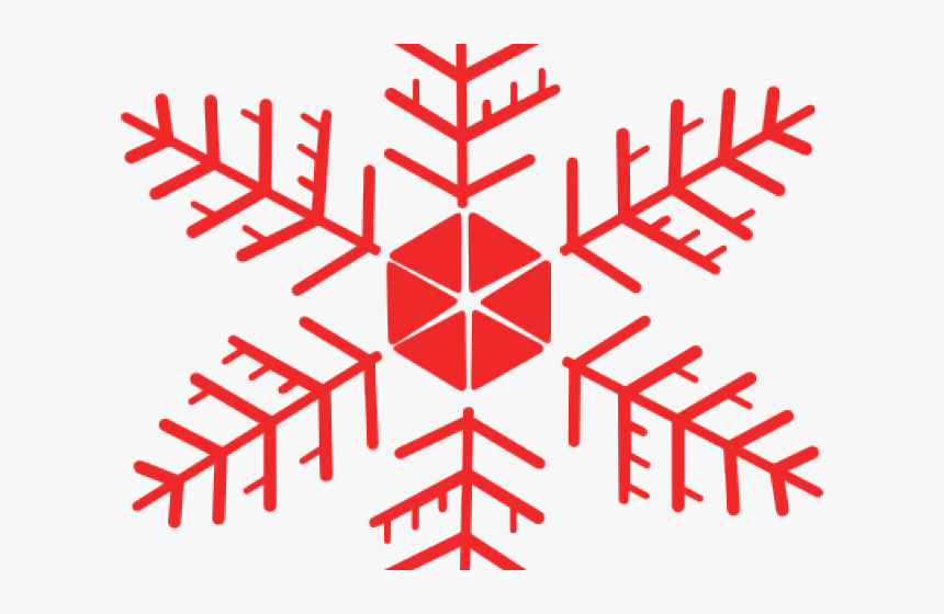 Clipart Wallpaper Blink - Red Snowflake Transparent Background, HD Png Download