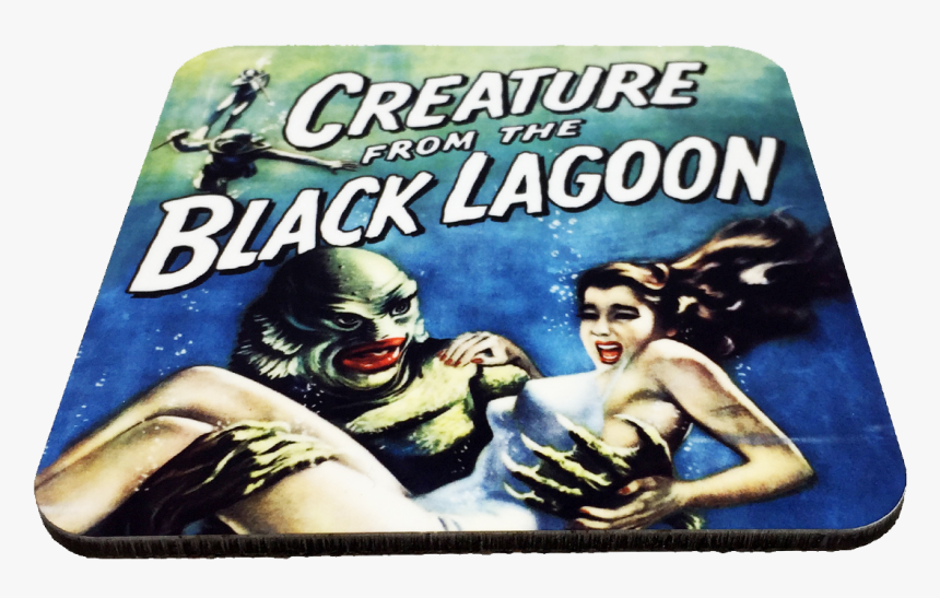 Creature From The Black Lagoon Drink Coaster - Vintage Horror Poster, HD Png Download