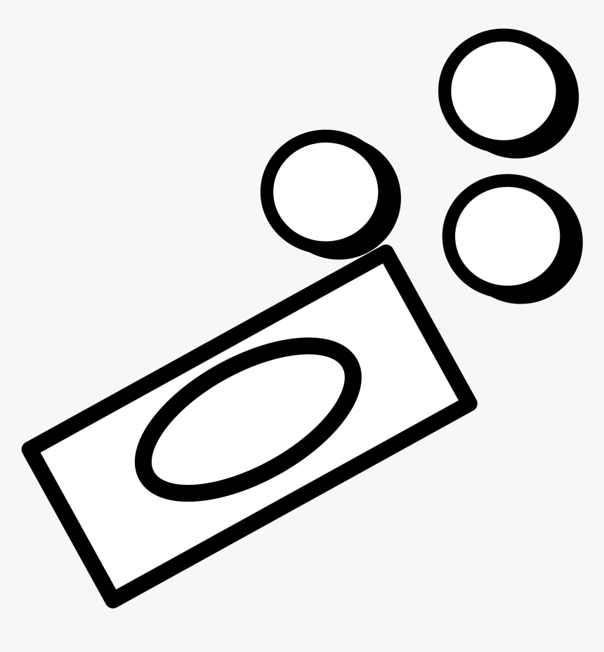 Black Clipart Money, HD Png Download