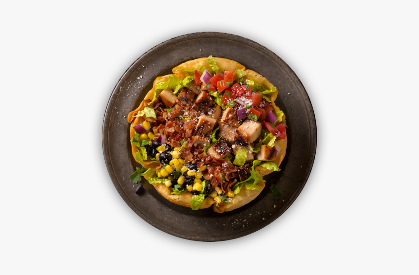 Taco Salad In A Tortilla Shell - Qdoba Taco Salad, HD Png Download