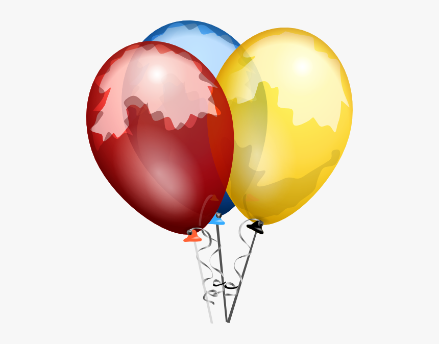 Birthday Balloons, HD Png Download