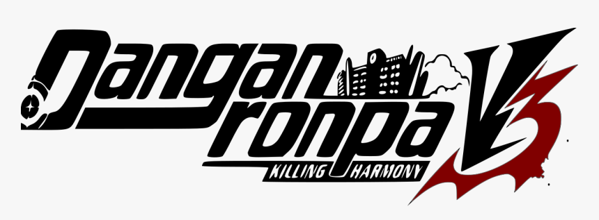 Dangan V3 Logo - Danganronpa V3 Killing Harmony Logo, HD Png Download