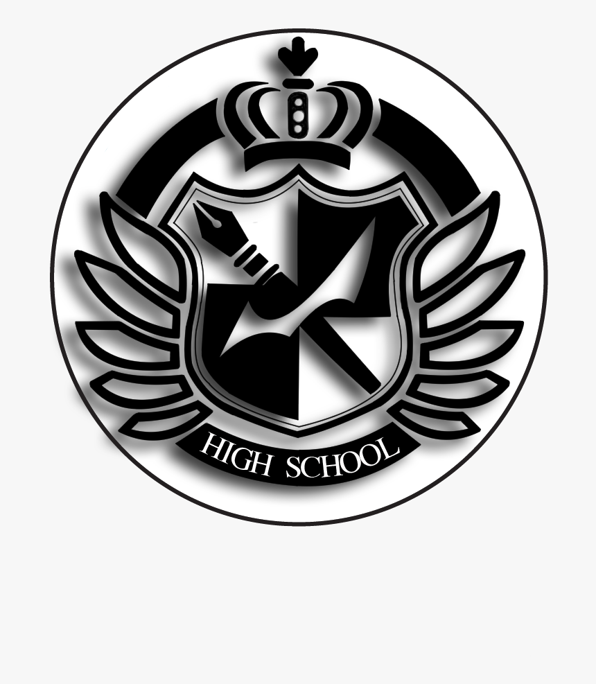 Hopes Peak Academy Logo - Danganronpa Hope's Peak Logo, HD Png Download