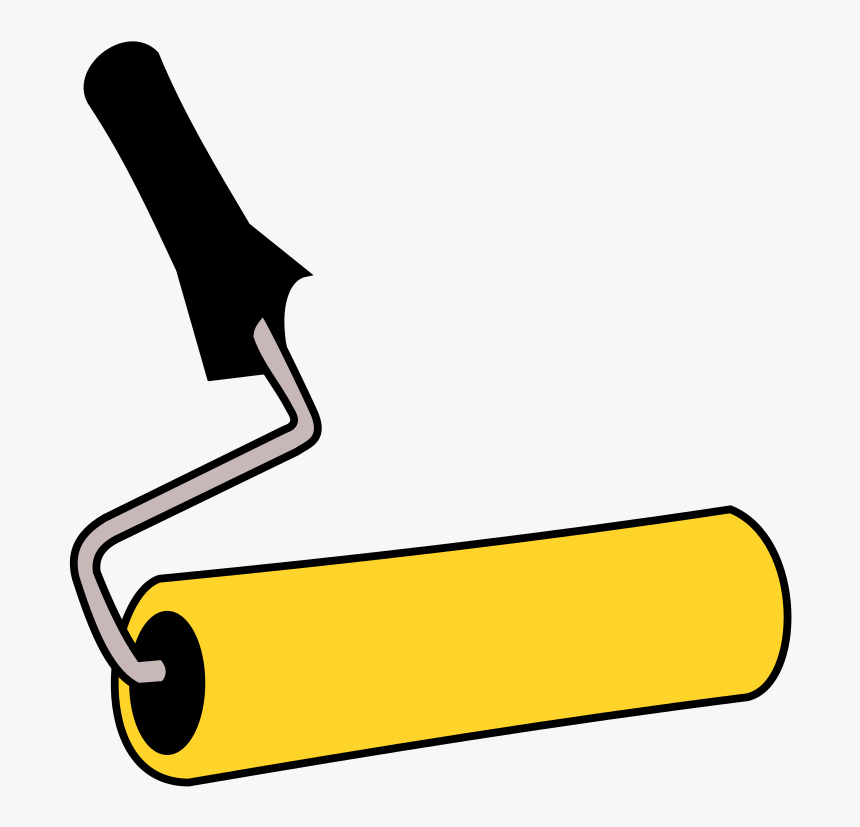Paintbrush Paint Rollers Painting Paint Roller Clipart Hd Png Download Transparent Png Image Pngitem