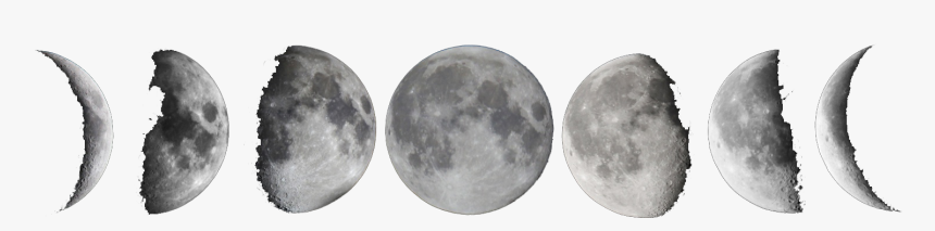 Full-moon - Moon Phases Png, Transparent Png