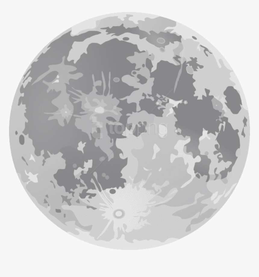 Full Moon Svg Clip Arts - Circle, HD Png Download