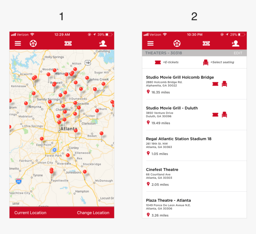 Moviepass E Ticketing Icon, HD Png Download