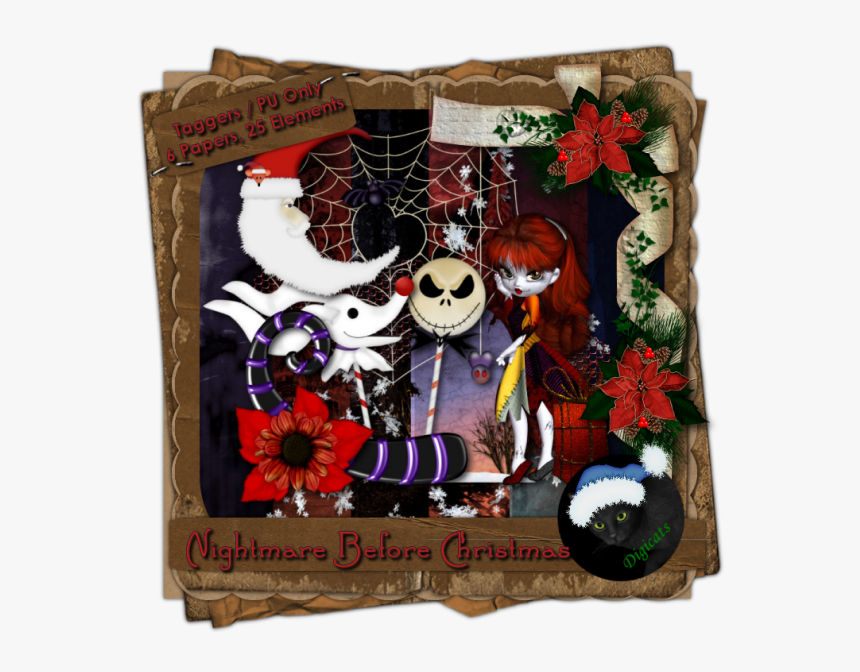 Nightmare Before Christmas Sampler - Clockwork Angel, HD Png Download