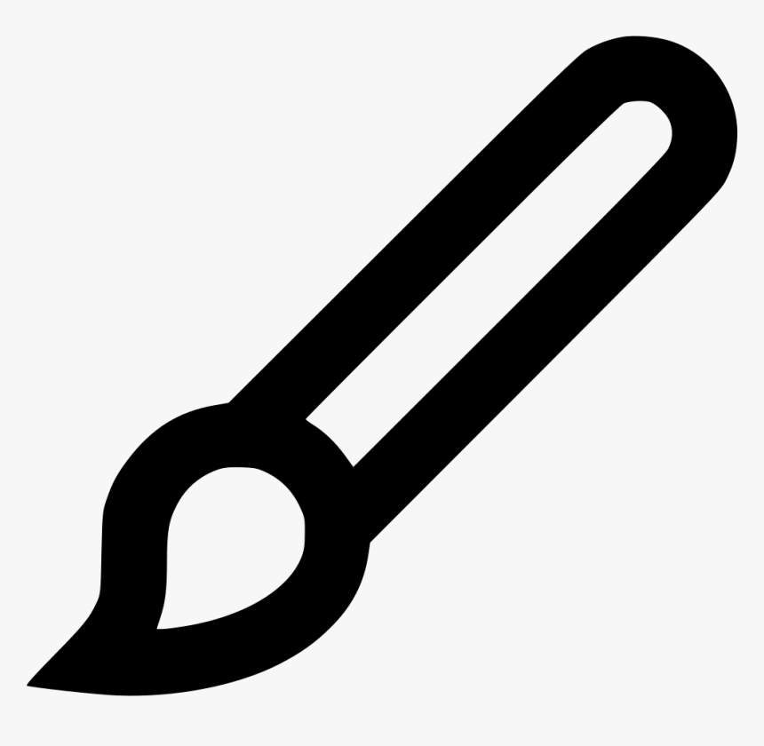Icon Brush Png, Transparent Png