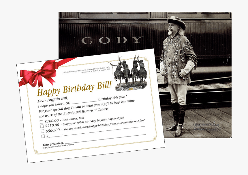 A Gift For Buffalo Bill - Monochrome, HD Png Download