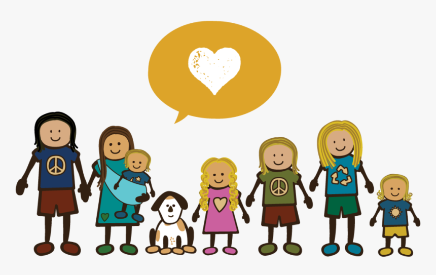 Ecowomb Family Illustrated - Doll, HD Png Download