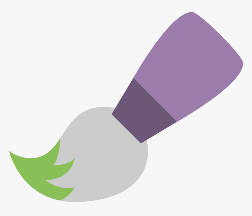 Paint Brush Tool Icon - Brush Tool In Paint, HD Png Download