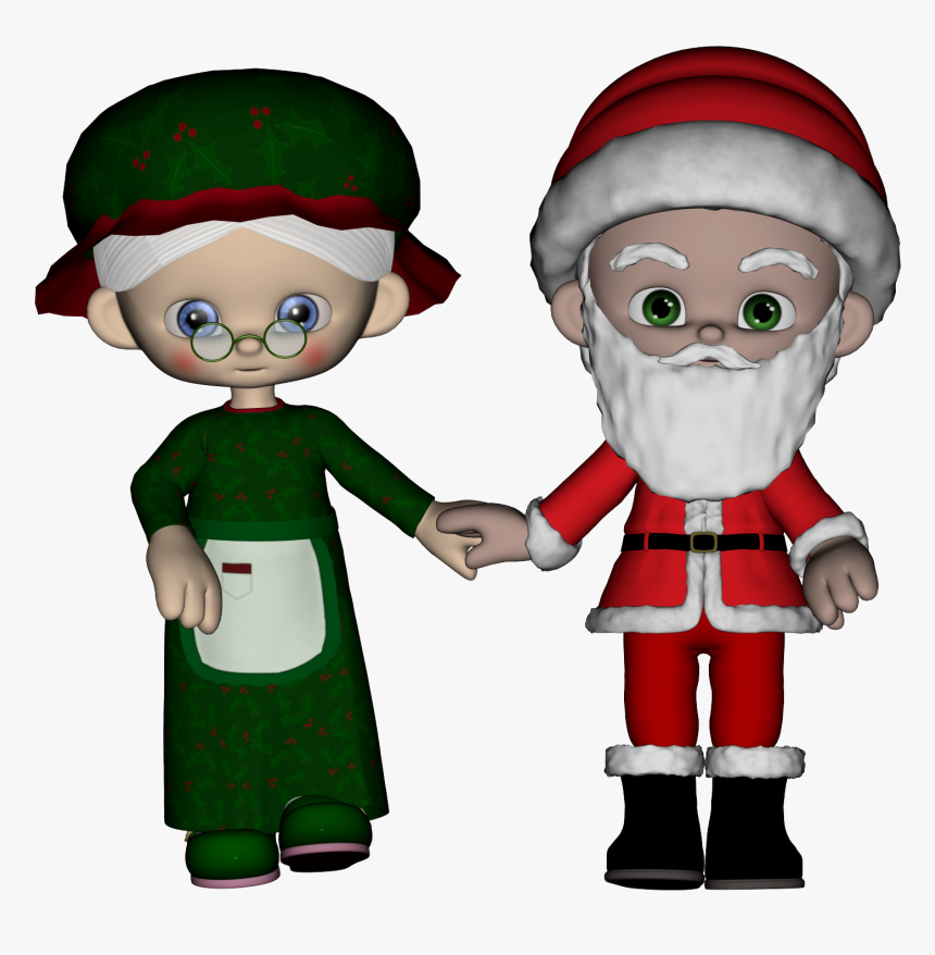 Transparent Cartoon Santa Png - Cartoon, Png Download