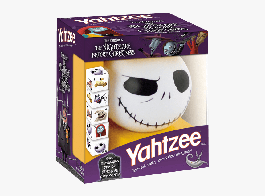 Nightmare Before Christmas Yahtzee, HD Png Download