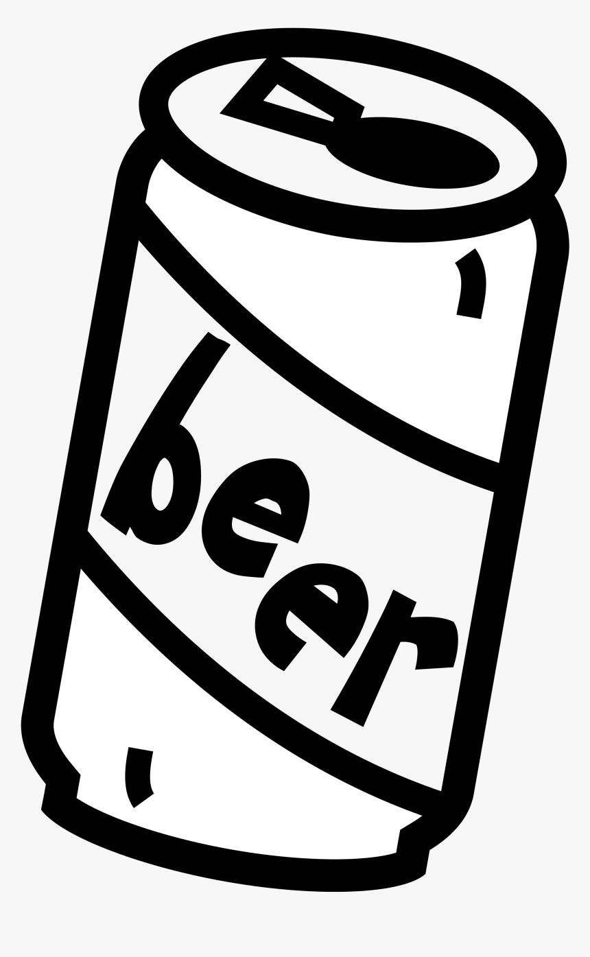 Beer Can Clipart - Tin Can Symbol Transparent, HD Png Download