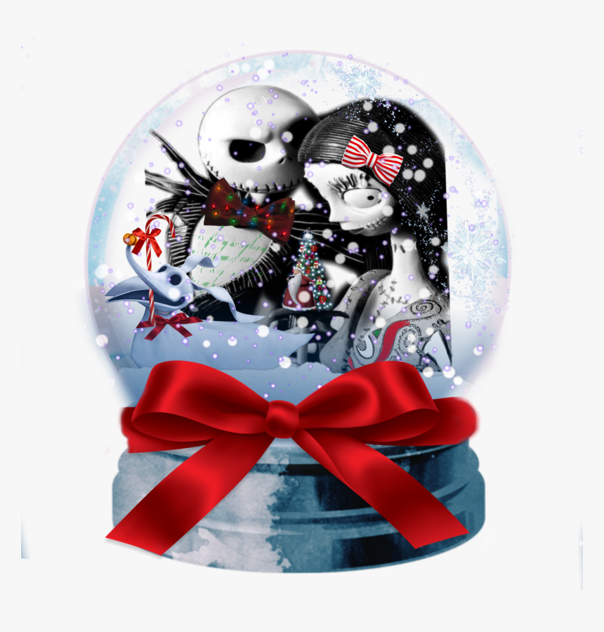#jack #sally #zero
#snowglobe #santaclaus #snow Redbow - Party Favor, HD Png Download