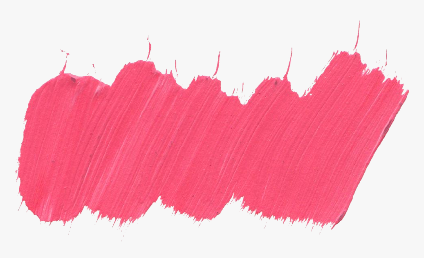 Brush Stroke Pink Png, Transparent Png