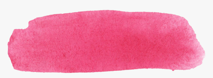 Pink Watercolor Brush Stroke, HD Png Download