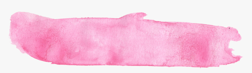 Pink Watercolor Paint Stroke, HD Png Download