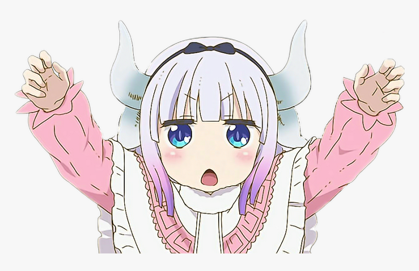 Transparent Kanna Kamui Png - Dragon Maid Kanna Png, Png Download