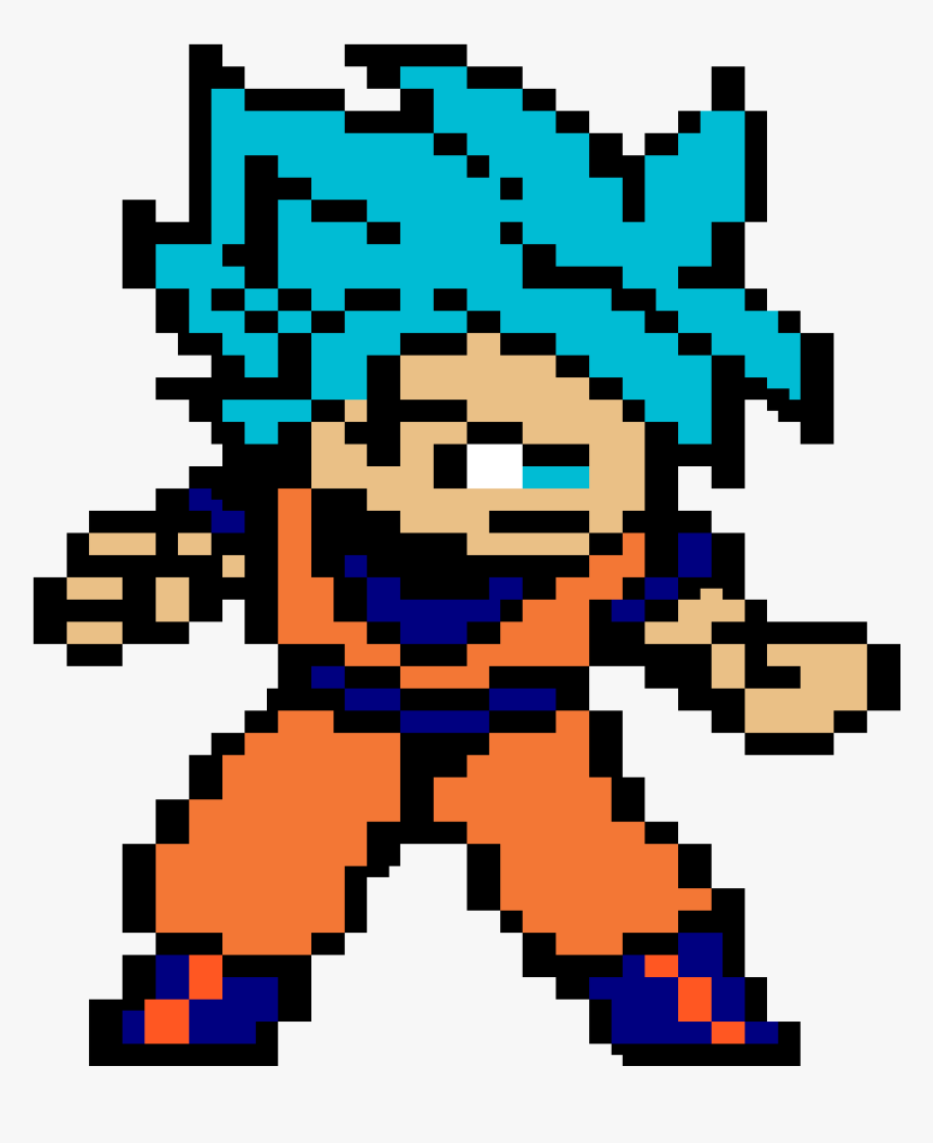 Super Saiyan Blue Goku Png, Transparent Png