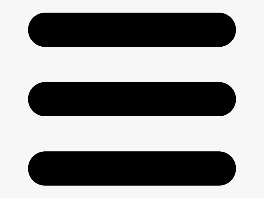 Hamburger Menu Icon Png - Transparent Hamburger Menu Icon, Png Download