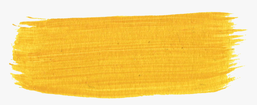 Red Paint Stroke Png - Yellow Brush Stroke Transparent Png, Png Download