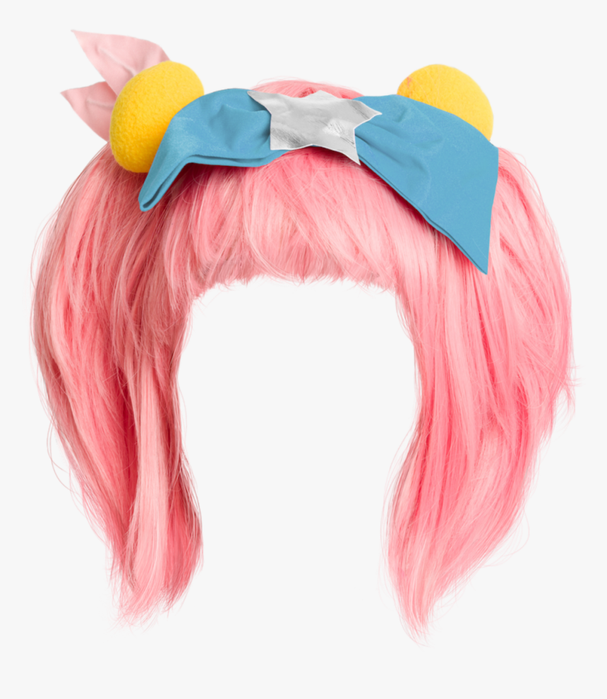 Transparent Pink Wig Png - Headpiece, Png Download